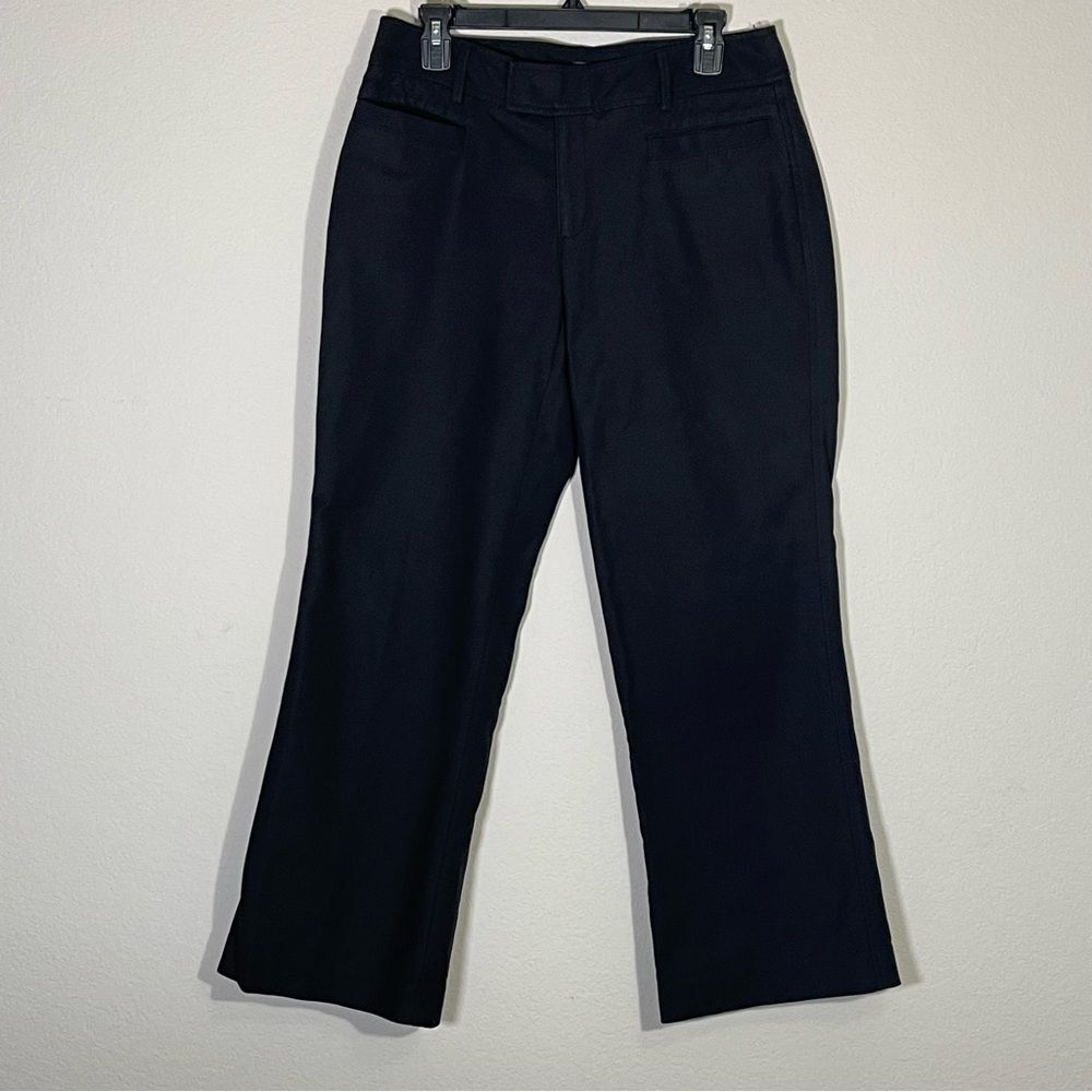 Eddie Bauer Women’s Chino Pants in Blakely Fit Size 8 in Black | Boot Cut